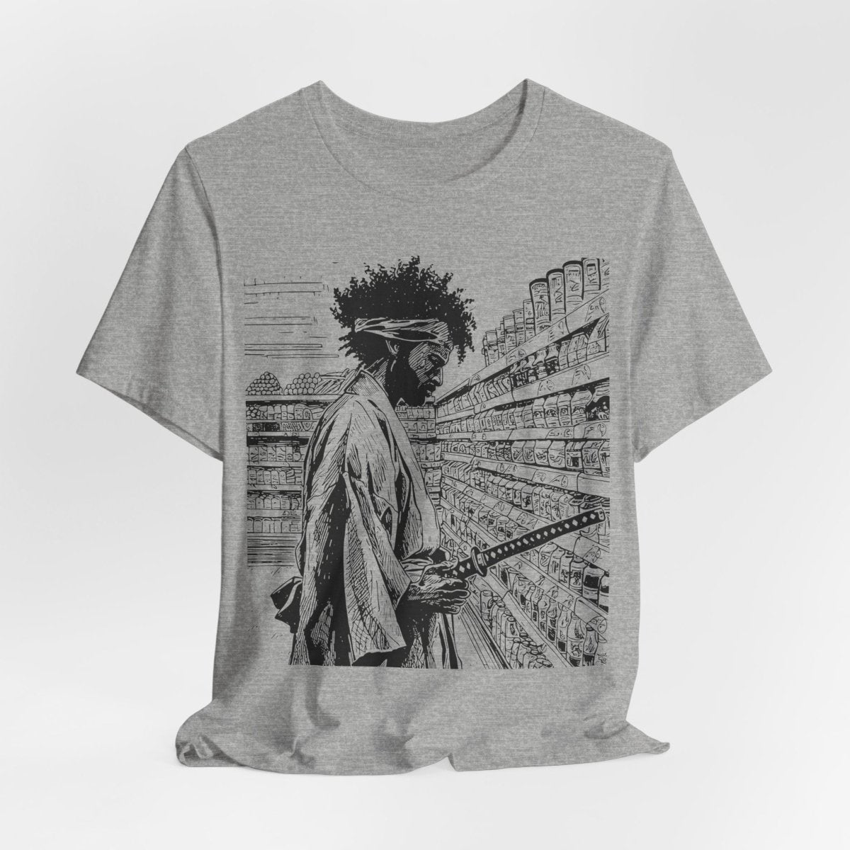 Samurai Shirt - Afrocentric Art by The Trini Gee