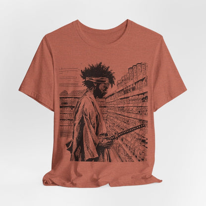 Samurai Shirt - Afrocentric Art by The Trini Gee