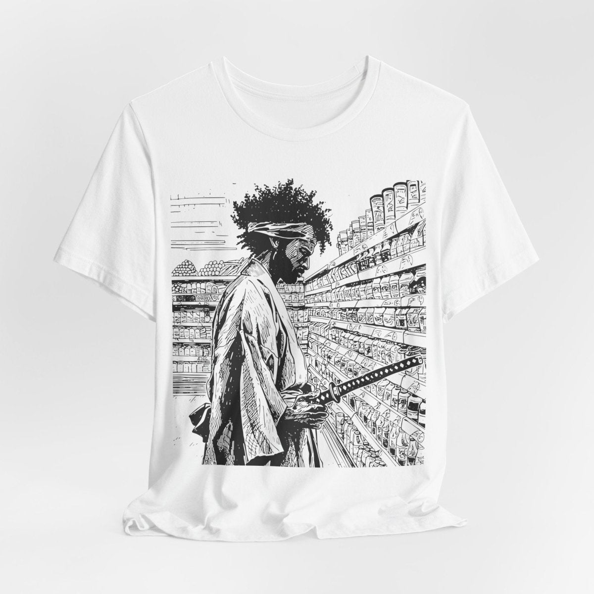 Samurai Shirt - Afrocentric Art by The Trini Gee