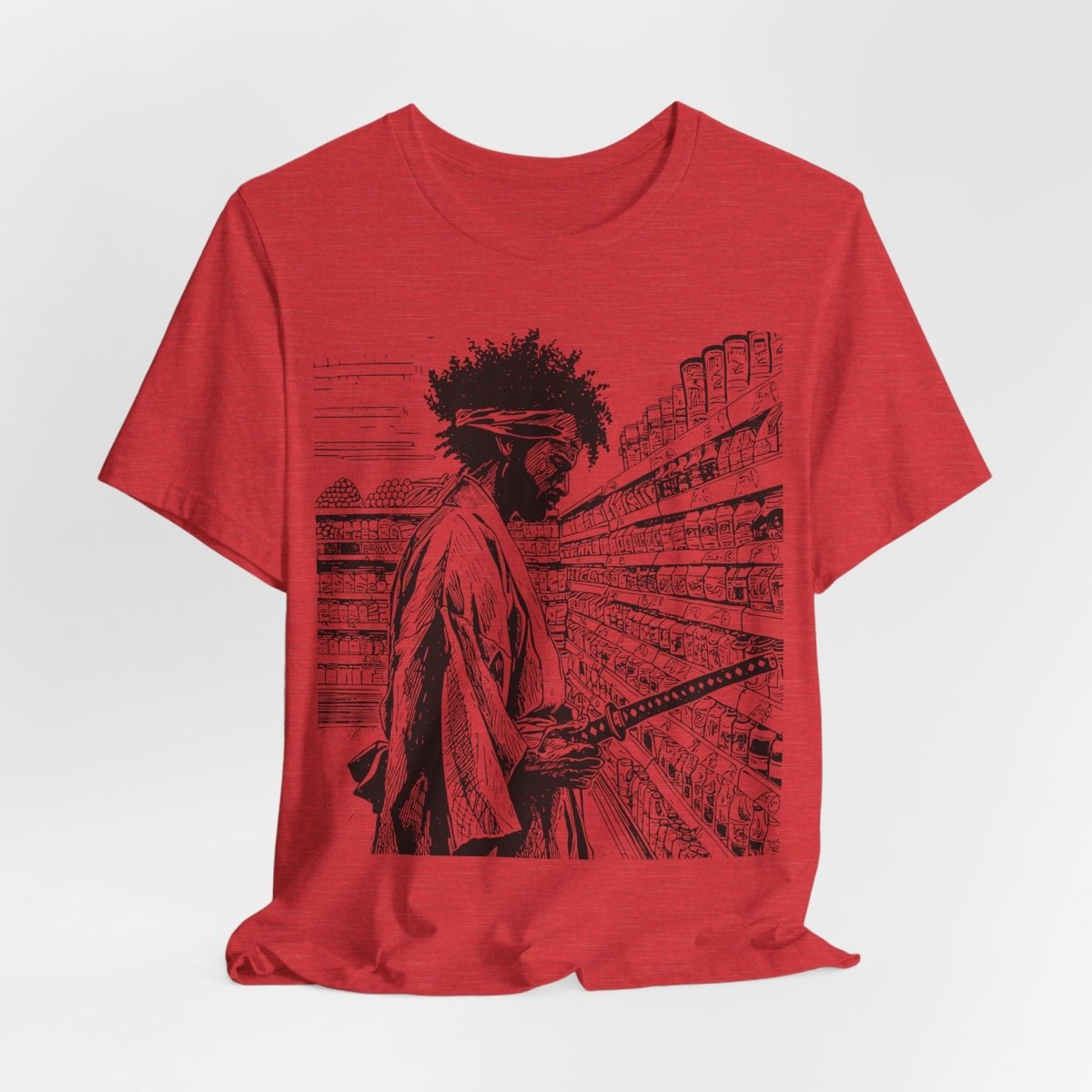 Samurai Shirt - Afrocentric Art by The Trini Gee