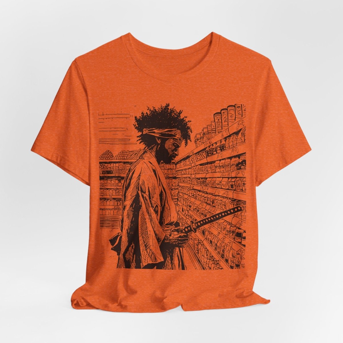 Samurai Shirt - Afrocentric Art by The Trini Gee