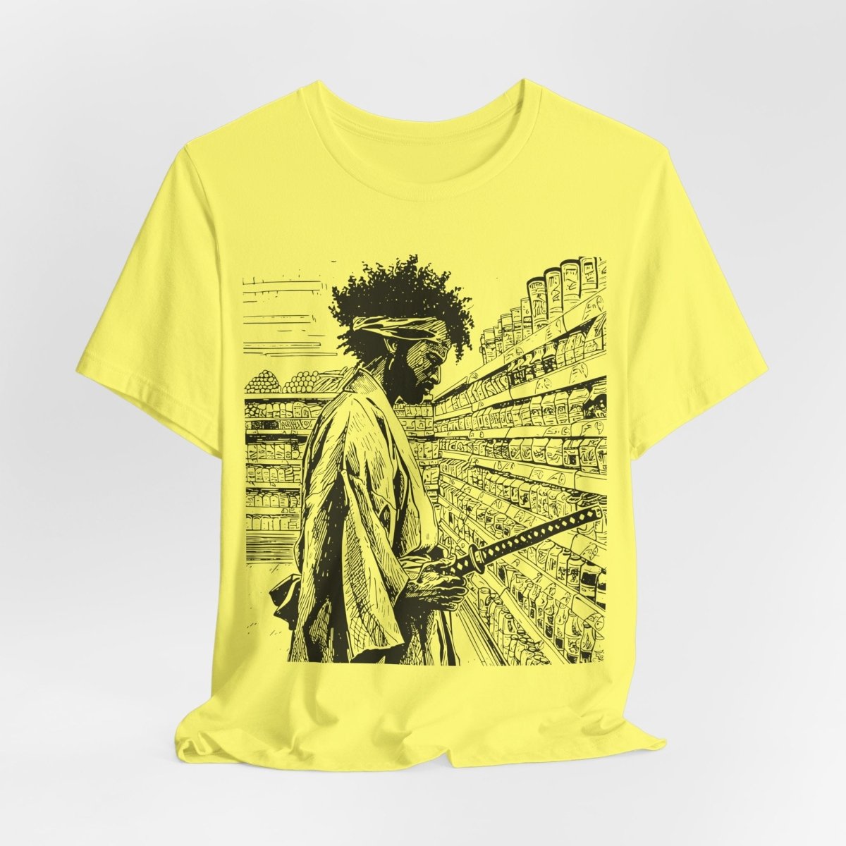 Samurai Shirt - Afrocentric Art by The Trini Gee