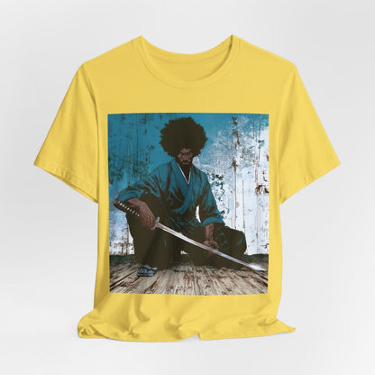 Samurai Sword Graphic Shirt - Afrocentric Art by The Trini Gee
