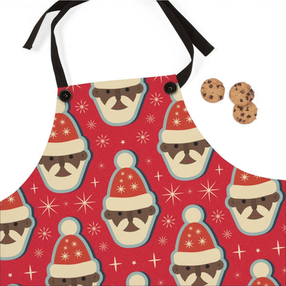 Santa Cookie Apron - The Trini Gee