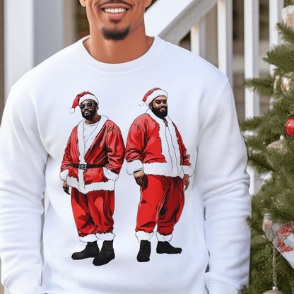 Santa Men Sweatshirt - The Trini Gee