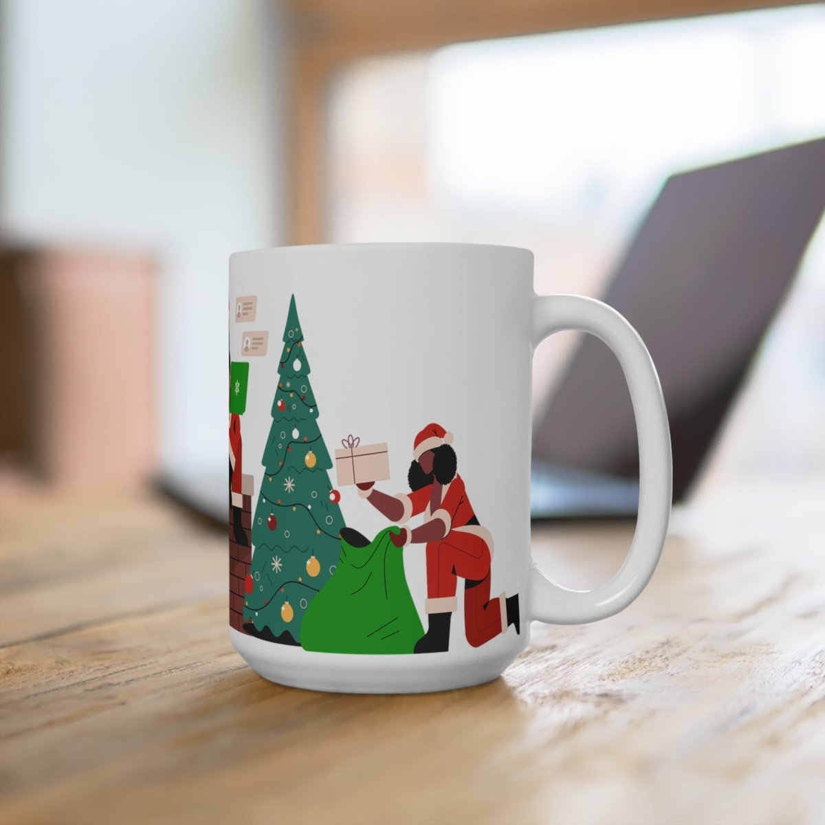 Santa Woman Mug - The Trini Gee