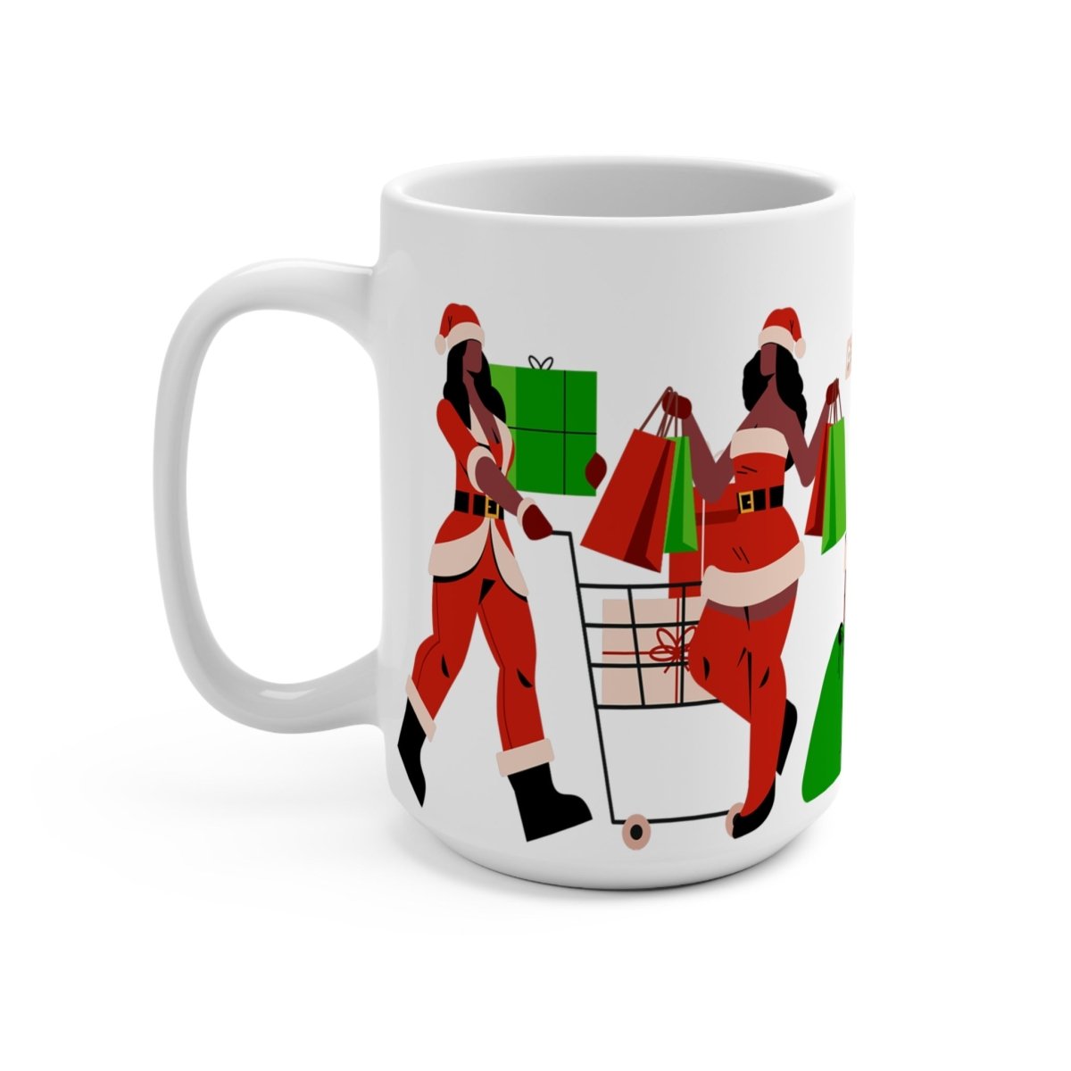 Santa Woman Mug - The Trini Gee