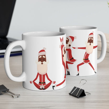 Santa Yoga Mug - The Trini Gee