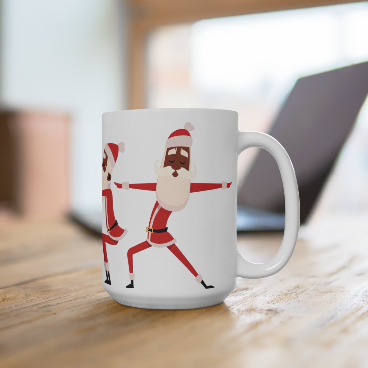 Santa Yoga Mug - The Trini Gee