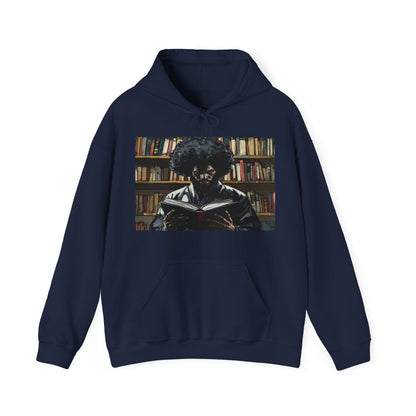 Scholar Samurai Hoodie - Afrocentric Art by The Trini Gee