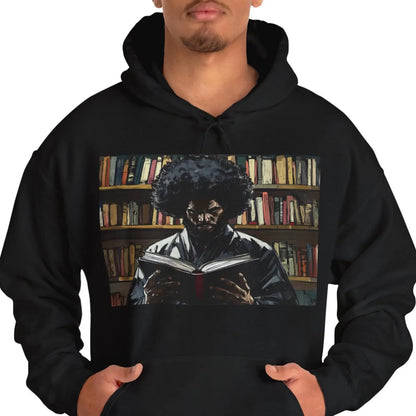 Scholar Samurai Hoodie - Afrocentric Art by The Trini Gee