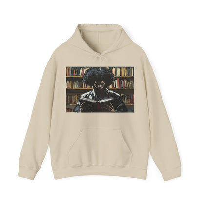 Scholar Samurai Hoodie - Afrocentric Art by The Trini Gee