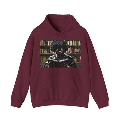 Scholar Samurai Hoodie - Afrocentric Art by The Trini Gee