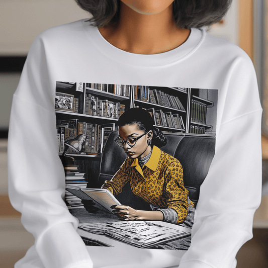 Scholar Woman Sweatshirt - The Trini Gee