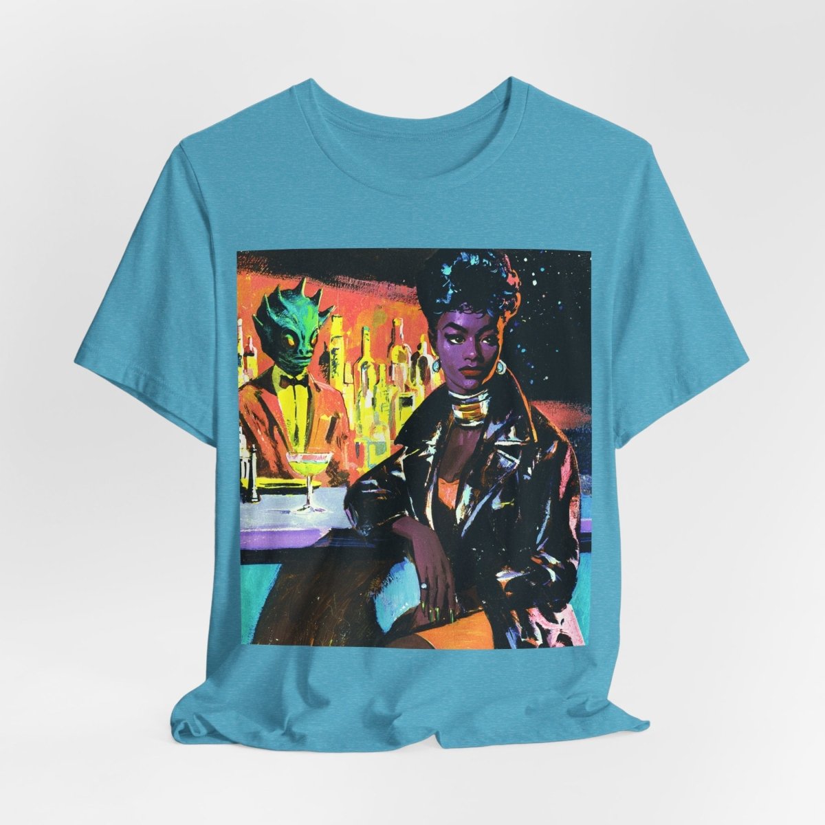 Sci-Fi Fantasy Shirt - Afrocentric Art by The Trini Gee