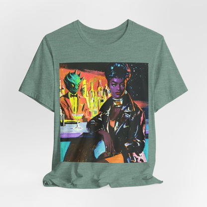 Sci-Fi Fantasy Shirt - Afrocentric Art by The Trini Gee