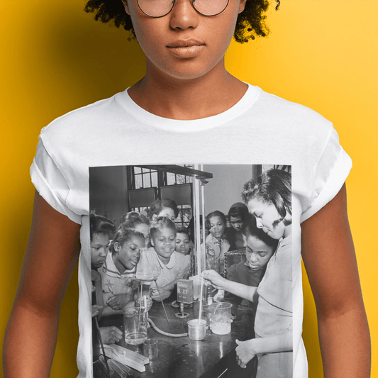 Science Lab STEM Shirt - Afrocentric Art by The Trini Gee