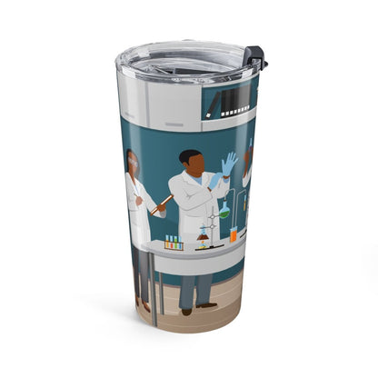 Science Lab Tumbler - Afrocentric Art by The Trini Gee