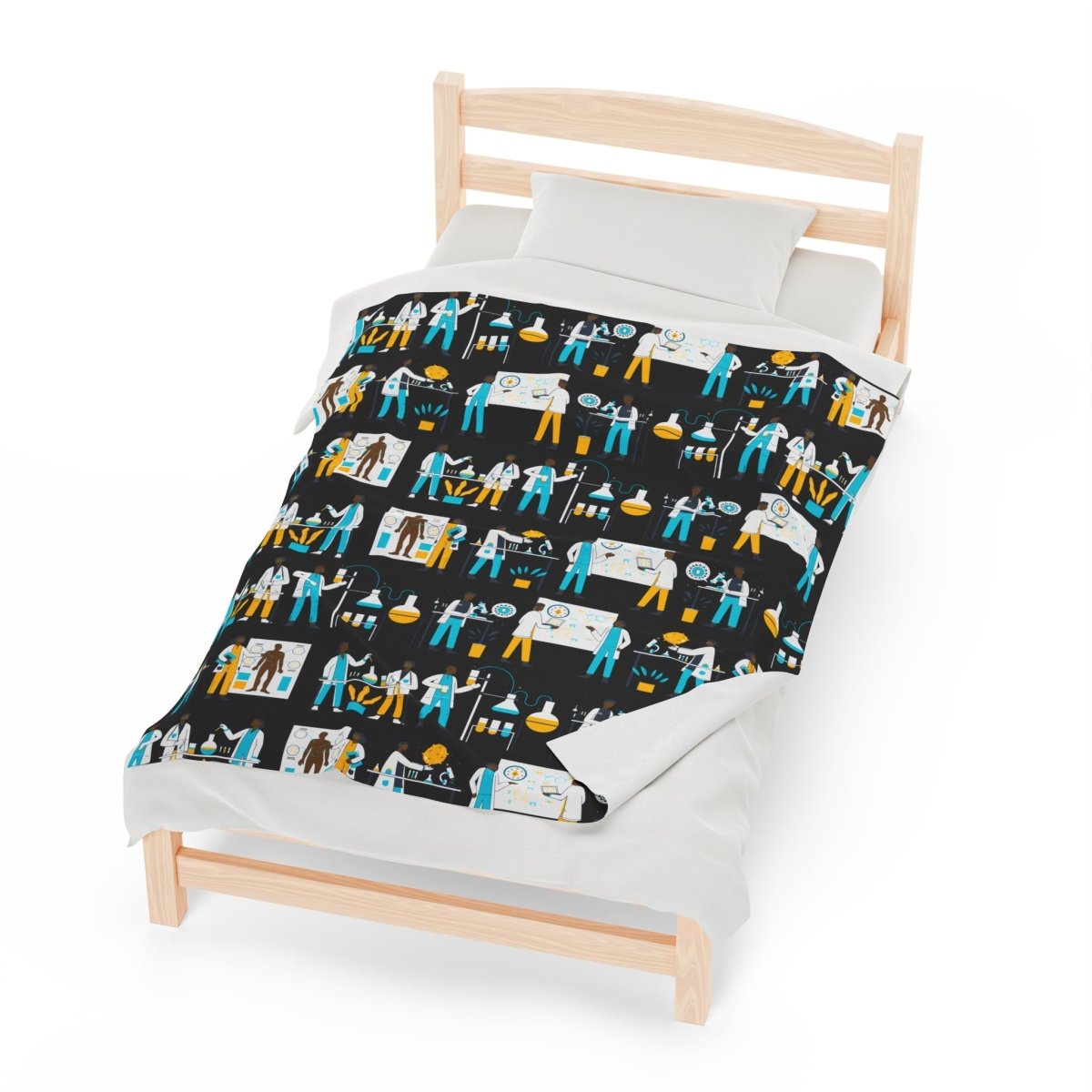 Scientists Blanket - Afrocentric Art by The Trini Gee