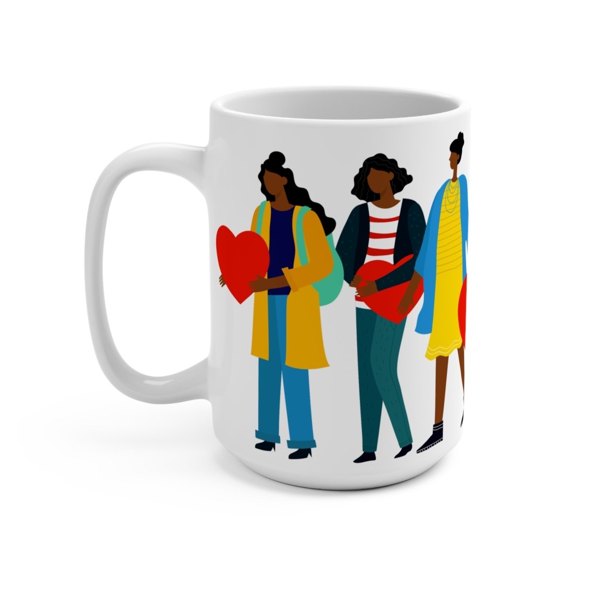 Self Love Mug - Afrocentric Art by The Trini Gee