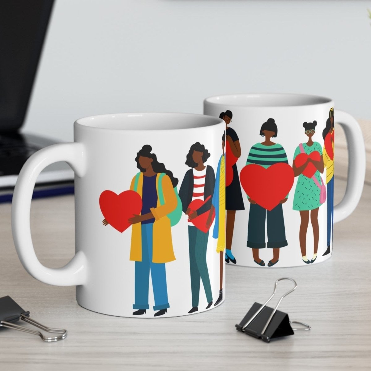 Self Love Mug - Afrocentric Art by The Trini Gee