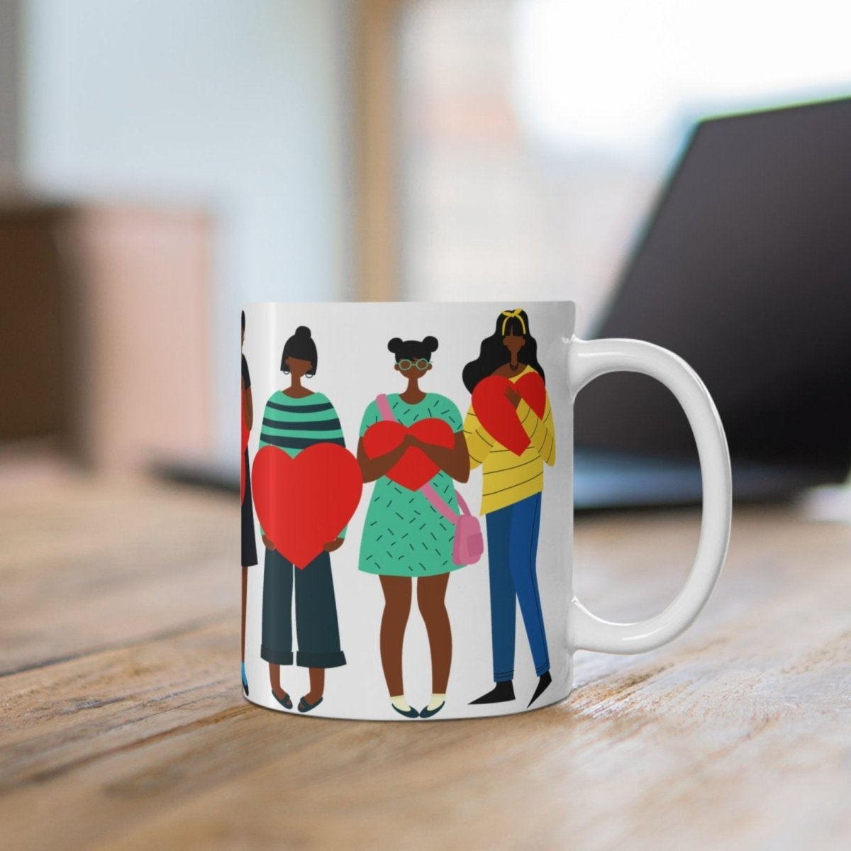 Self Love Mug - Afrocentric Art by The Trini Gee