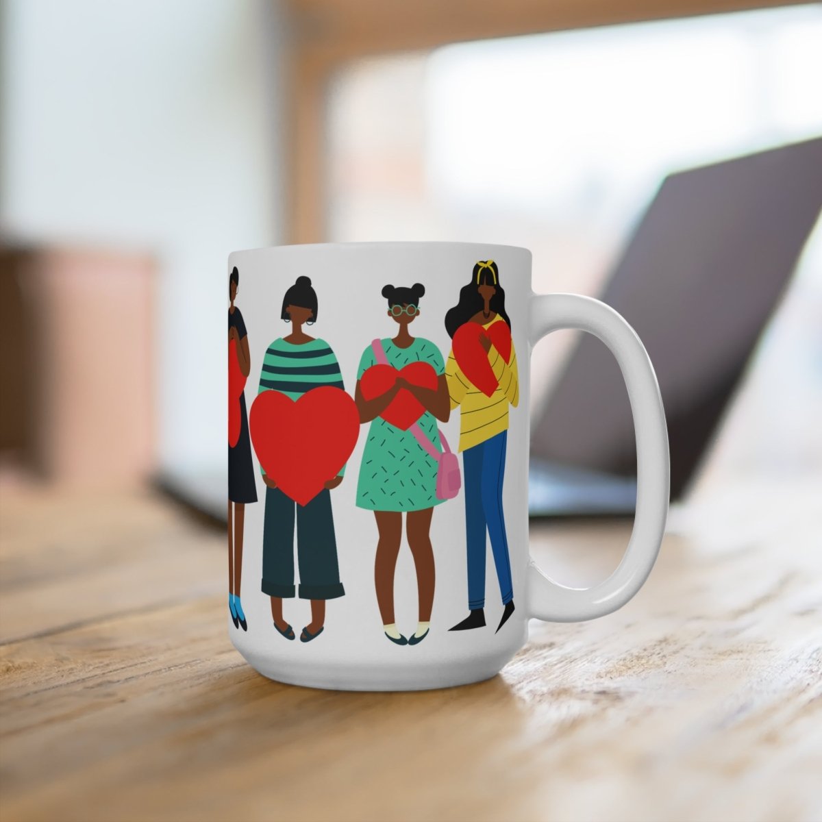 Self Love Mug - Afrocentric Art by The Trini Gee