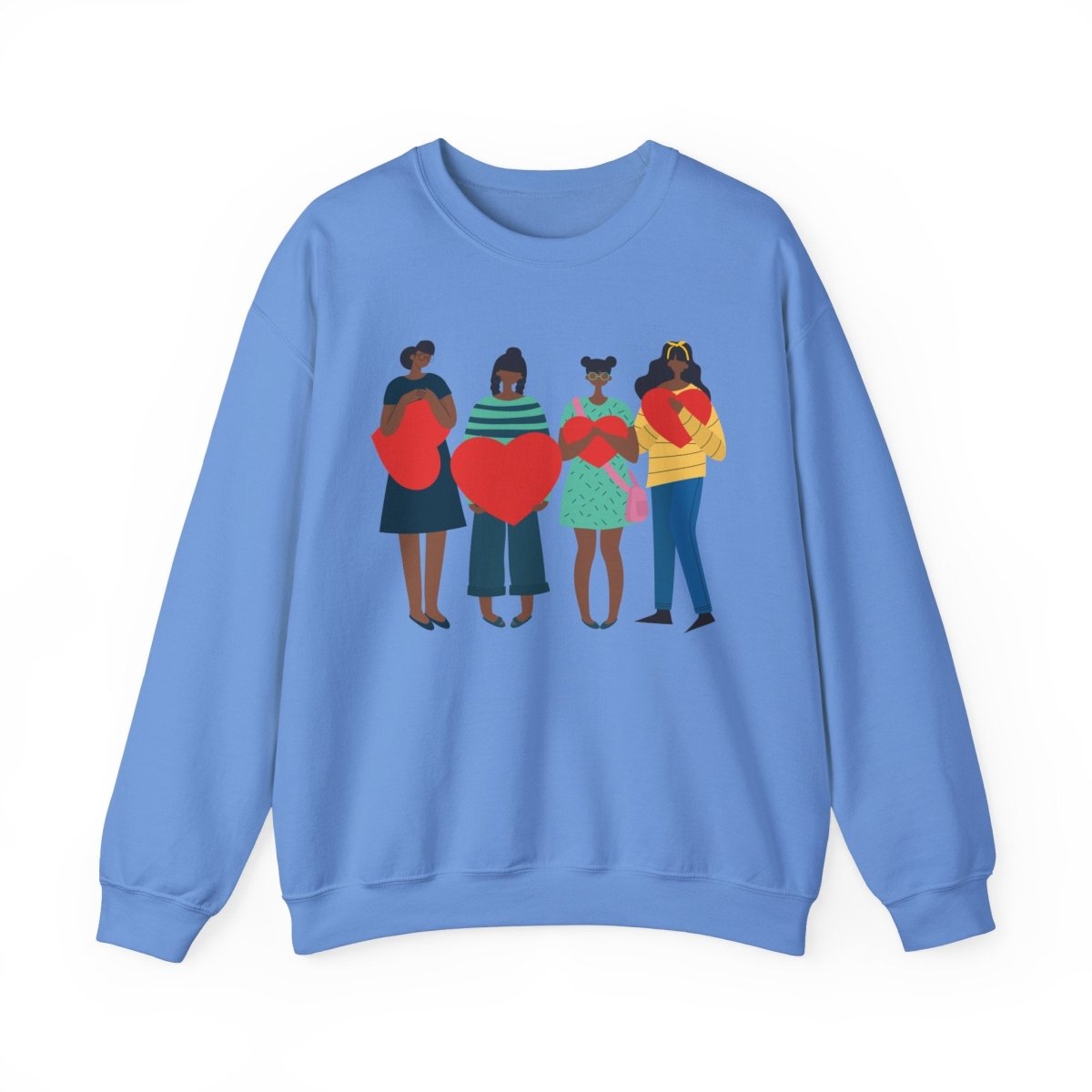 Self Love Sweatshirt - Afrocentric Art by The Trini Gee