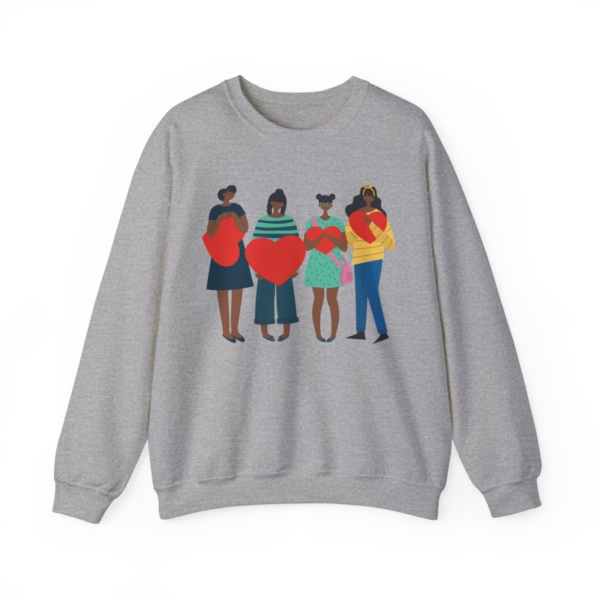 Self Love Sweatshirt - Afrocentric Art by The Trini Gee