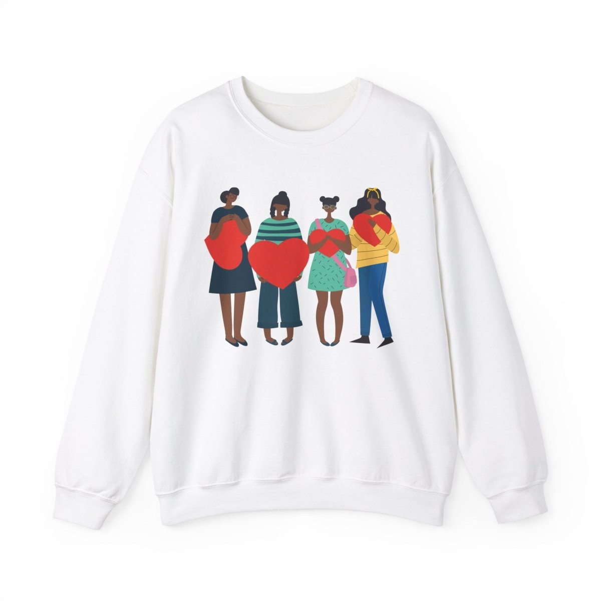 Self Love Sweatshirt - Afrocentric Art by The Trini Gee