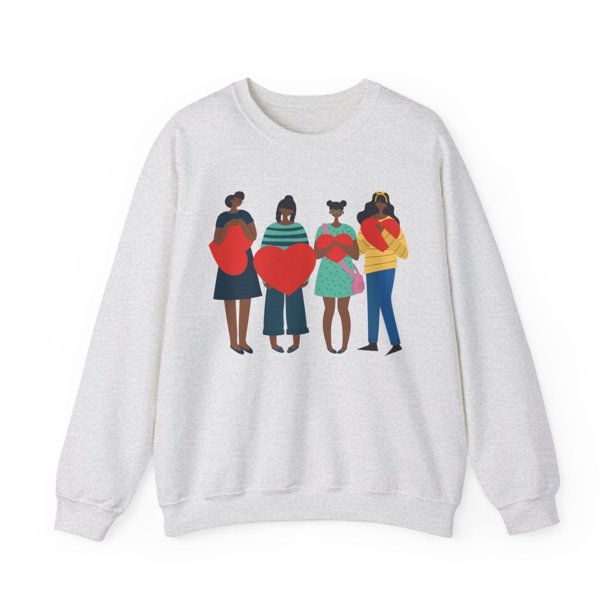 Self Love Sweatshirt - Afrocentric Art by The Trini Gee
