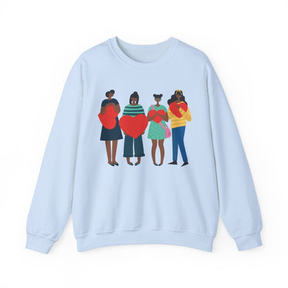 Self Love Sweatshirt - Afrocentric Art by The Trini Gee