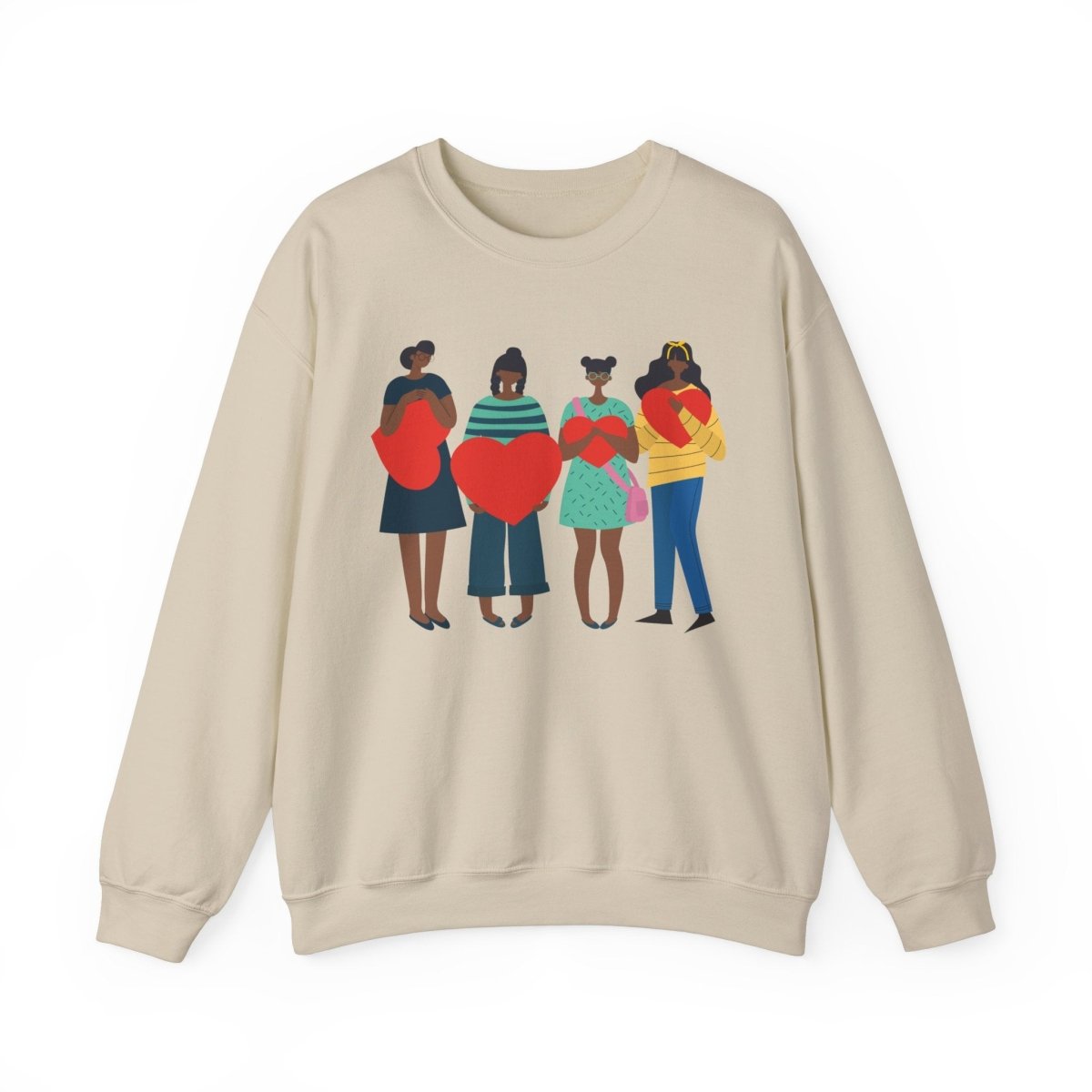 Self Love Sweatshirt - Afrocentric Art by The Trini Gee
