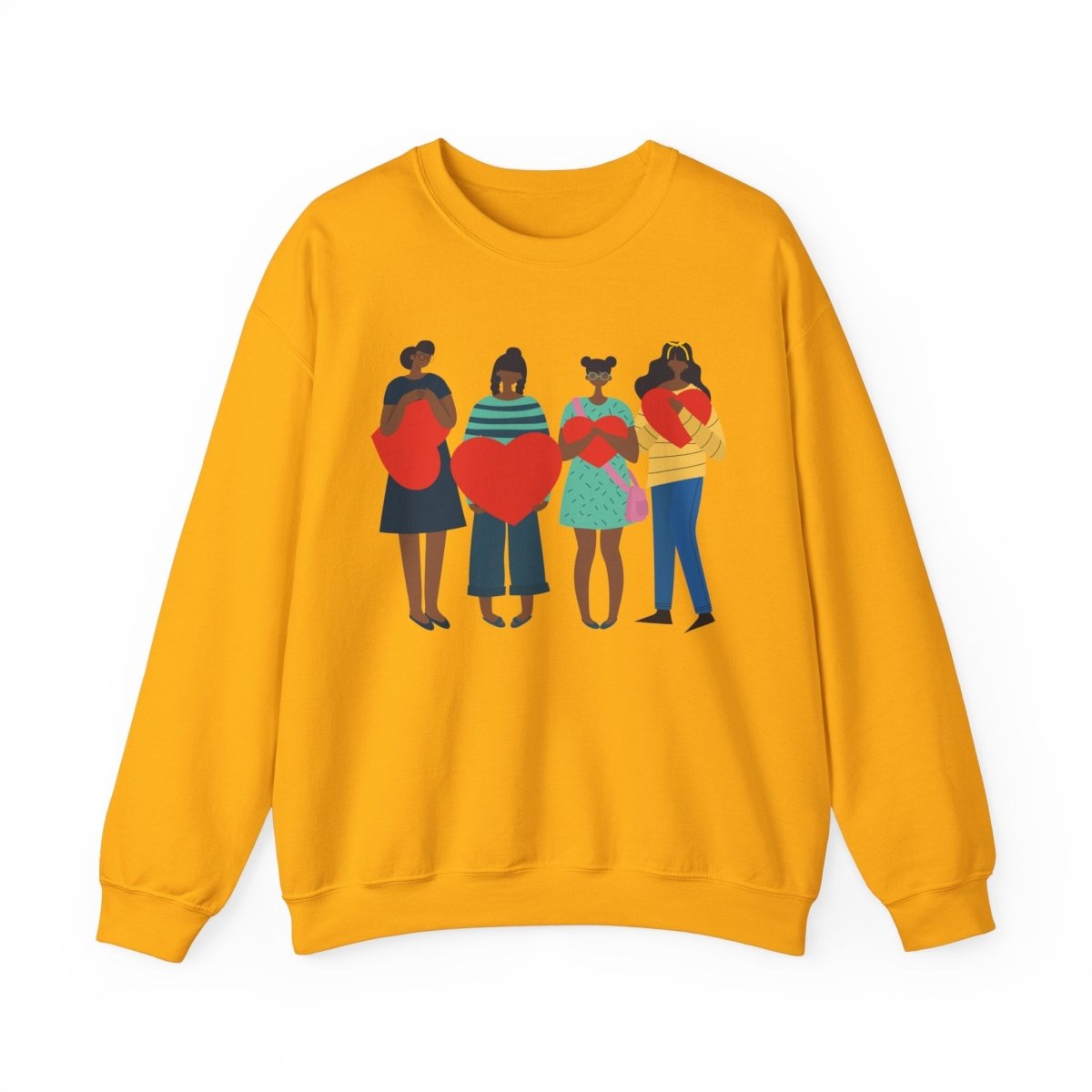 Self Love Sweatshirt - Afrocentric Art by The Trini Gee