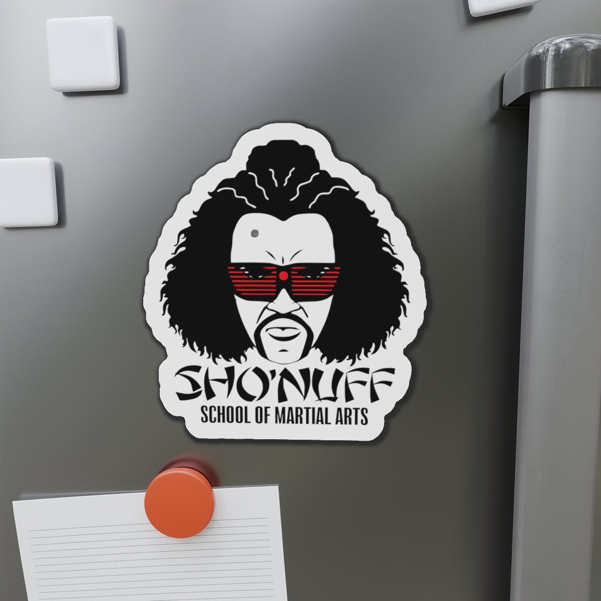 Shonuff Die - Cut Magnet - Afrocentric Art by The Trini Gee