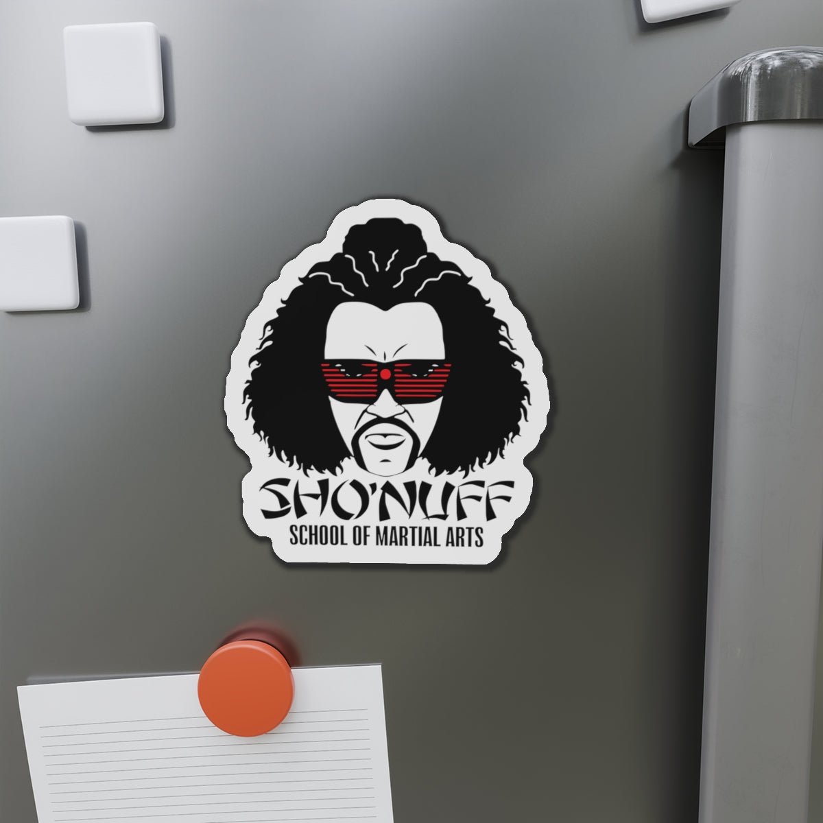 Shonuff Die - Cut Magnet - Afrocentric Art by The Trini Gee