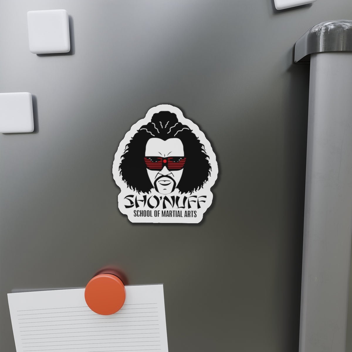 Shonuff Die - Cut Magnet - Afrocentric Art by The Trini Gee