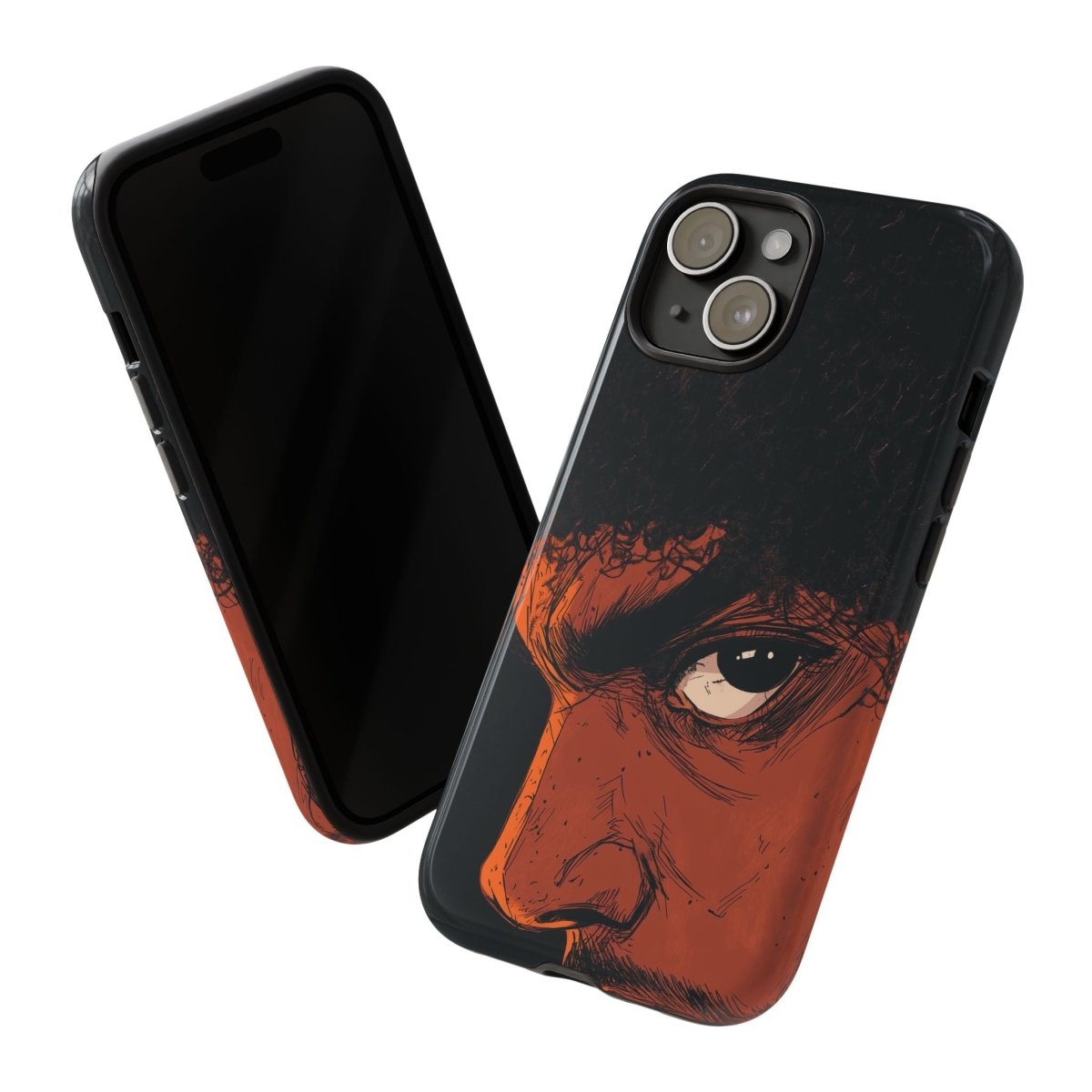 Side Eye Phone Case - Afrocentric Art by The Trini Gee