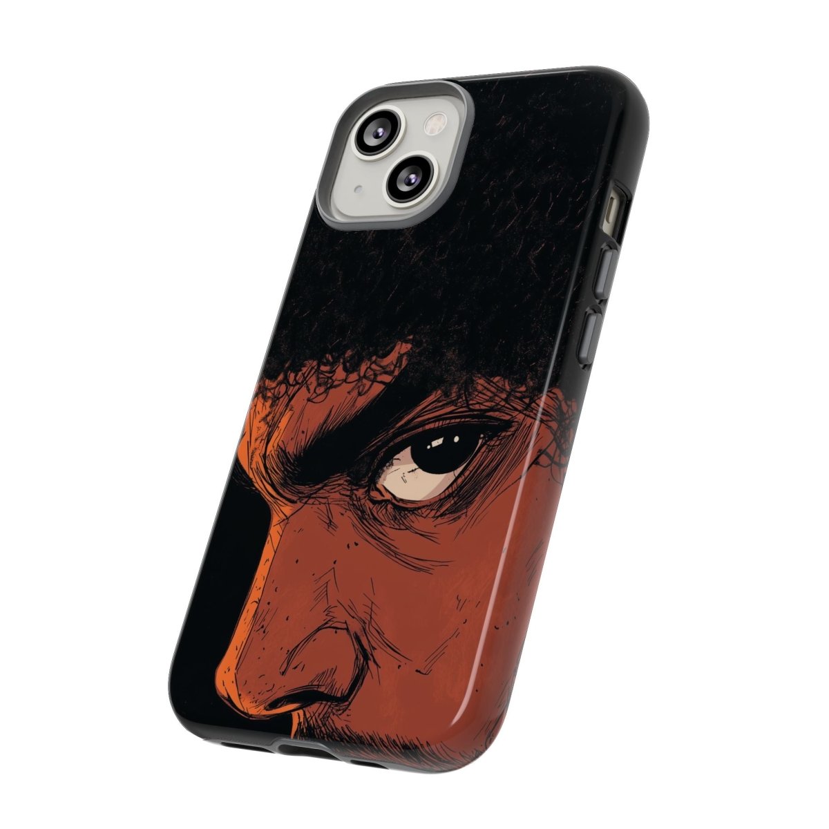 Side Eye Phone Case - Afrocentric Art by The Trini Gee