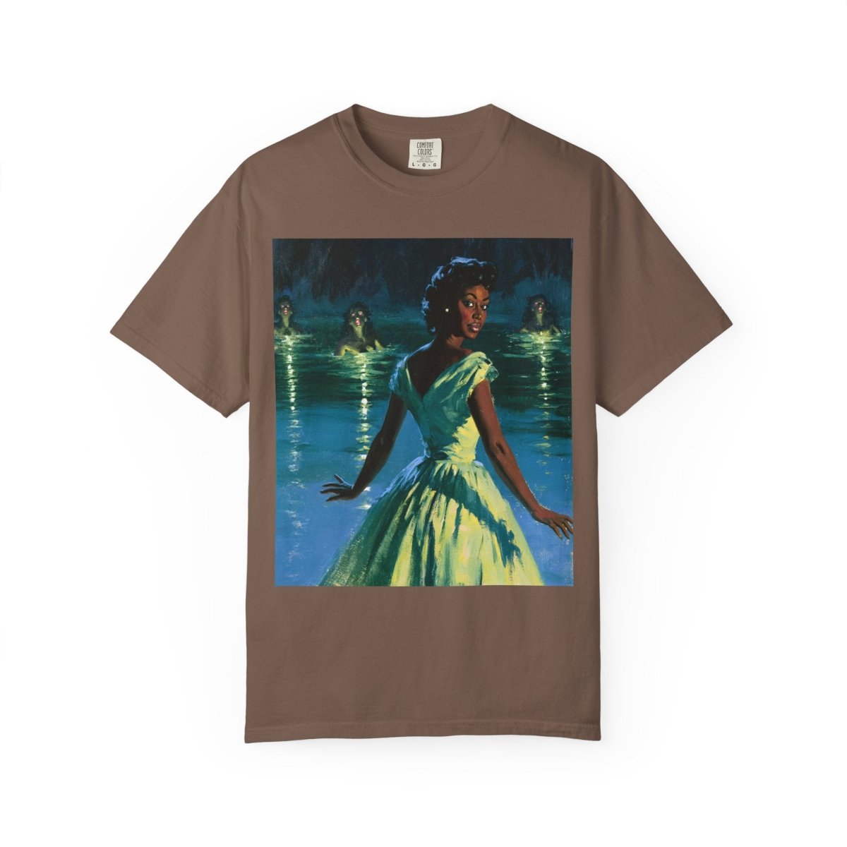 Siren Call T-shirt - Afrocentric Art by The Trini Gee