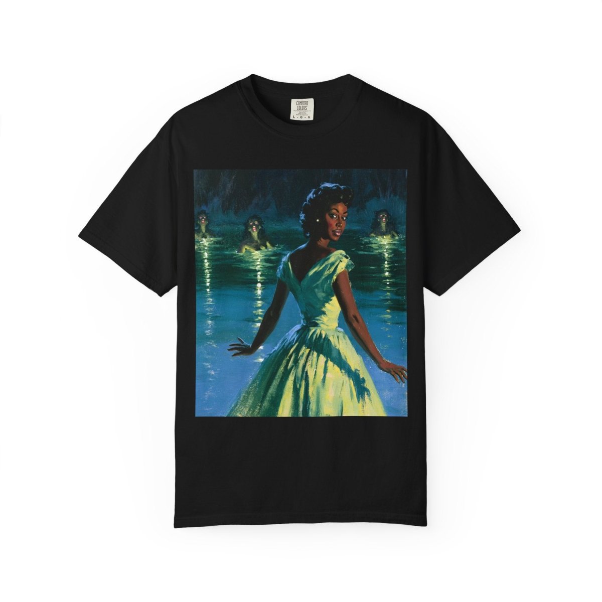 Siren Call T-shirt - Afrocentric Art by The Trini Gee