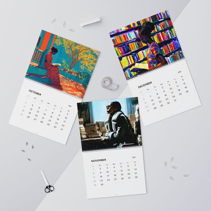 Sisters with Spines 2026 Wall Calendar - Afrocentric Art by The Trini Gee