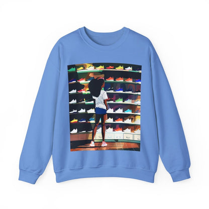 Sneaker Lover Sweatshirt - Afrocentric Art by The Trini Gee