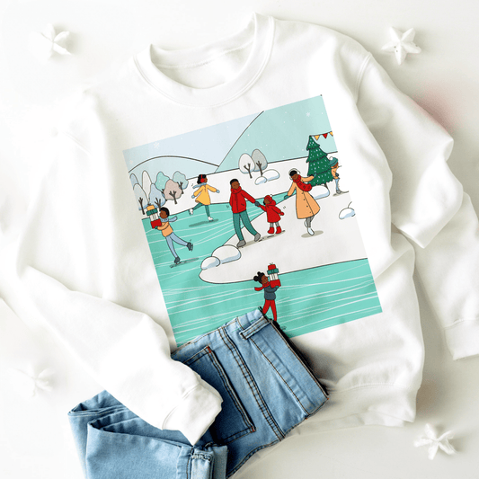 Snow Day Sweatshirt - The Trini Gee