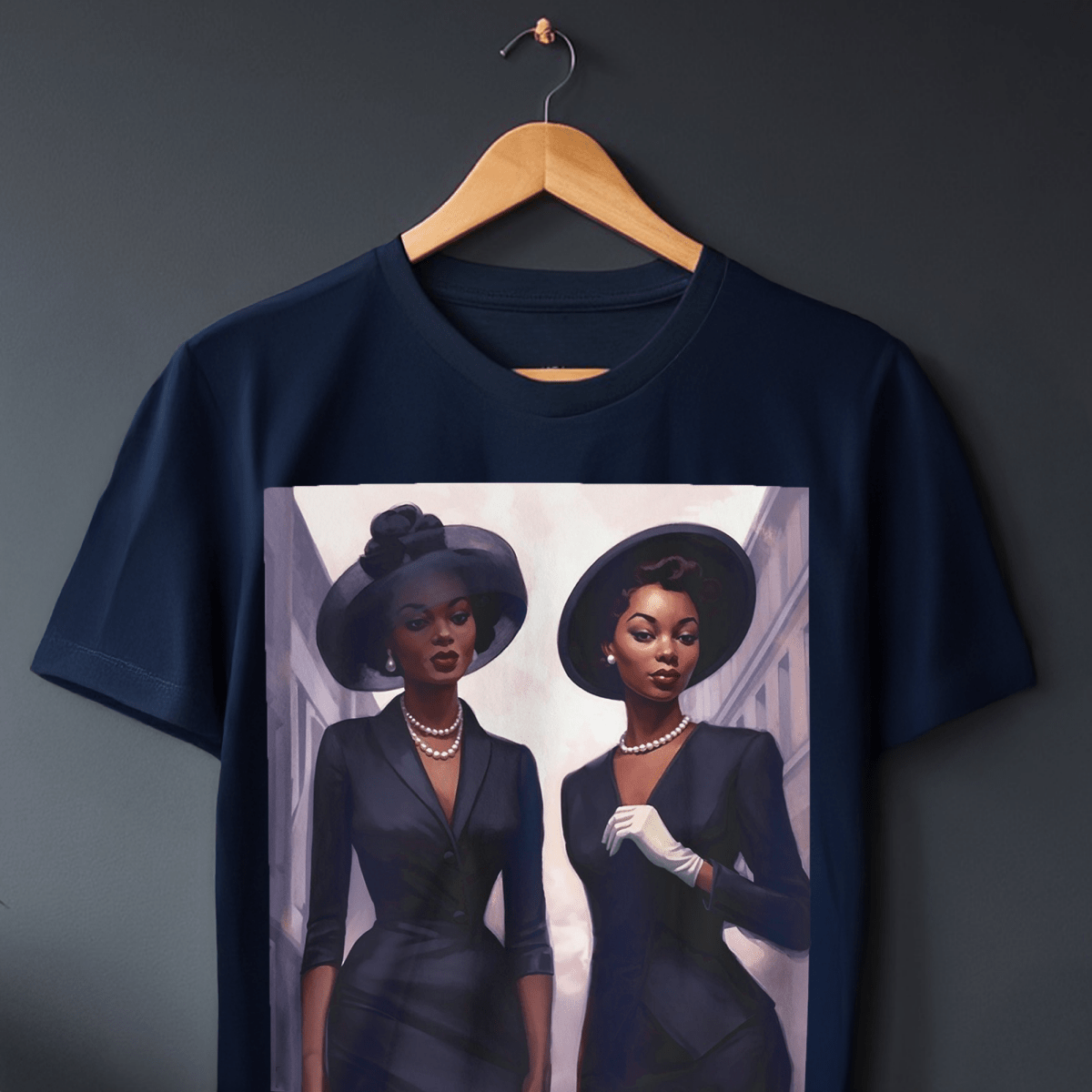 Sophisticated Ladies Shirt - Afrocentric Art by The Trini Gee