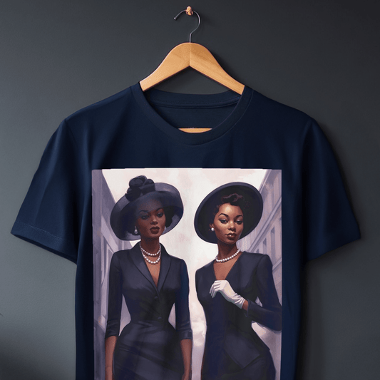 Sophisticated Ladies Shirt - Afrocentric Art by The Trini Gee