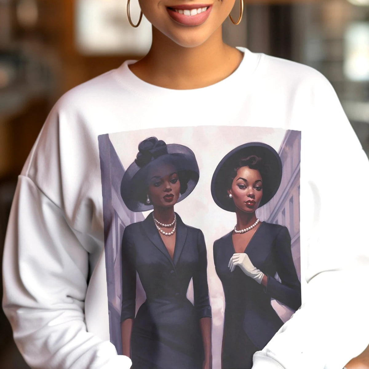 Sophisticated Ladies Sweatshirt - The Trini Gee