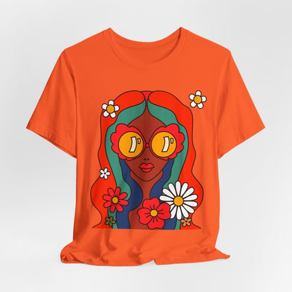 Soul Flower Power Shirt - Afrocentric Art by The Trini Gee
