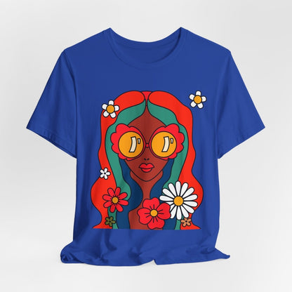 Soul Flower Power Shirt - Afrocentric Art by The Trini Gee