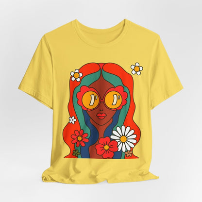 Soul Flower Power Shirt - Afrocentric Art by The Trini Gee